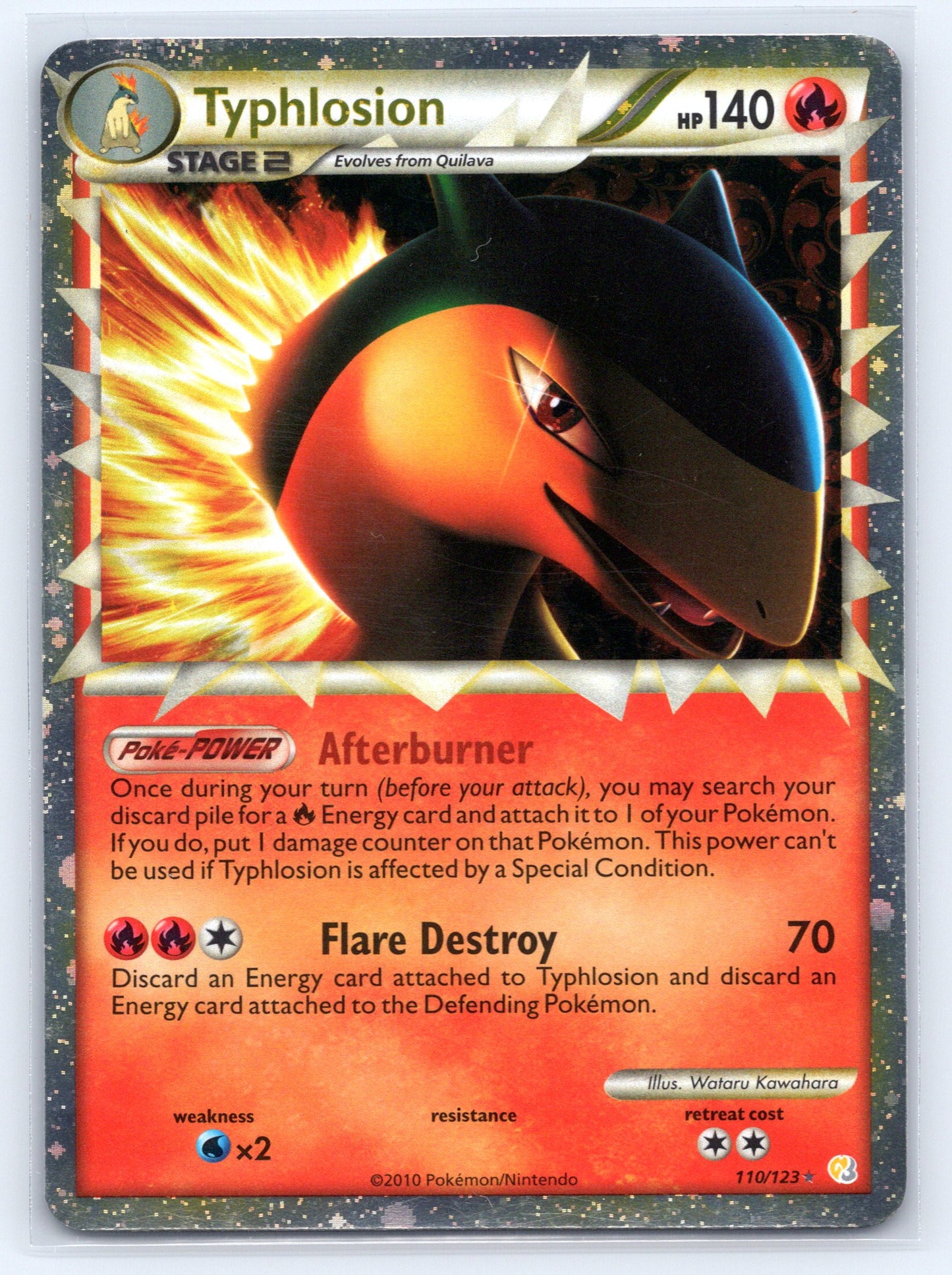 Typhlosion (Prime) - #110/123 - HeartGold SoulSilver