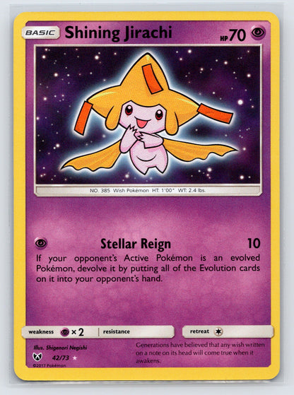 Shining Jirachi - #42/73 - Shining Legends
