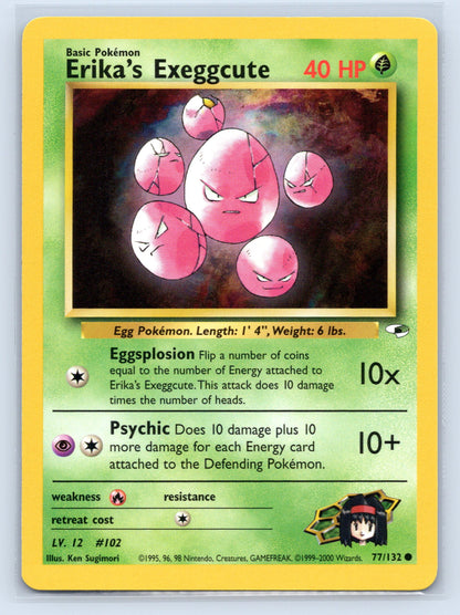 Erika's Exeggcute (77) - #077/132 - Gym Heroes