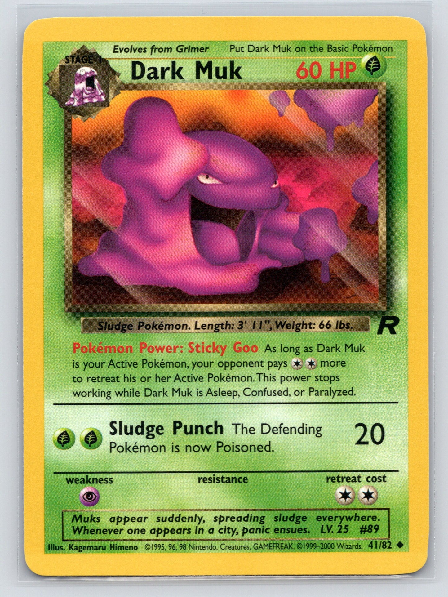 Dark Muk - #41/82 - Team Rocket