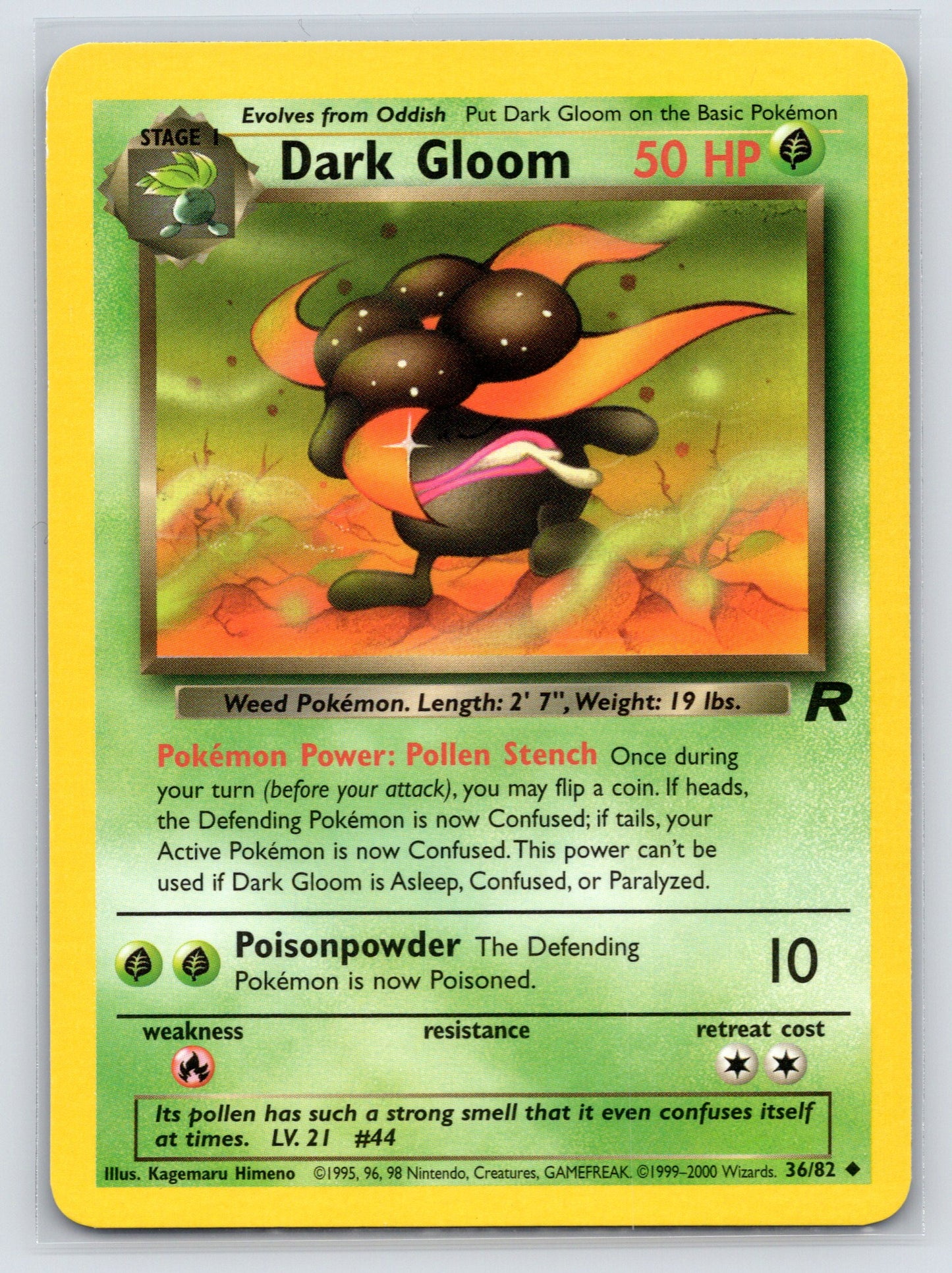 Dark Gloom - #36/82 - Team Rocket