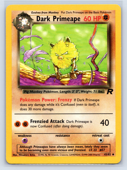 Dark Primeape - #43/82 - Team Rocket