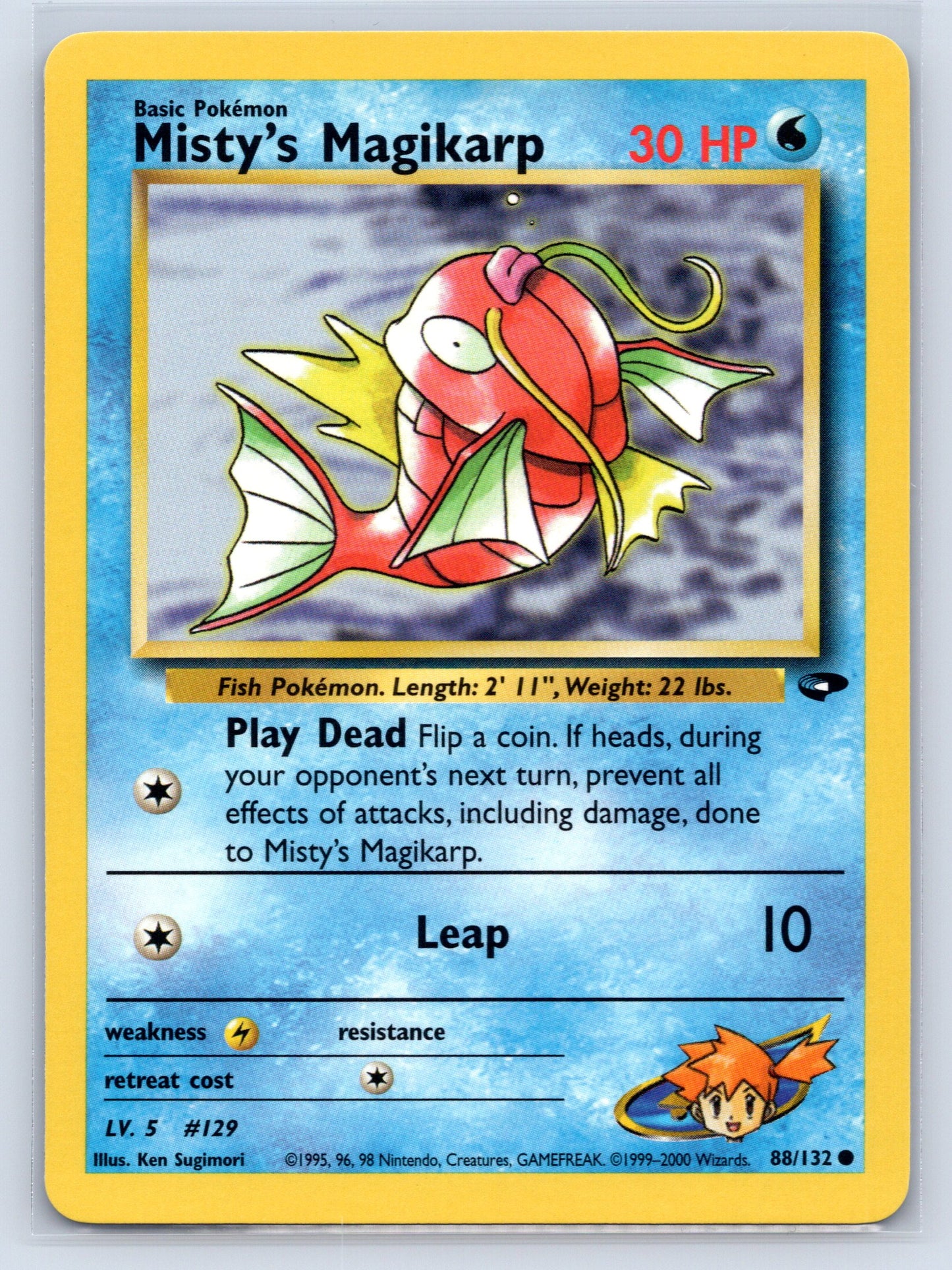 Misty's Magikarp - #088/132 - Gym Challenge