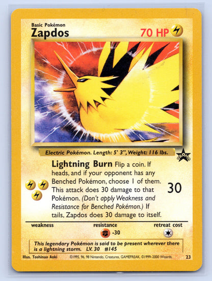 Zapdos - #23/53 - WoTC Promo