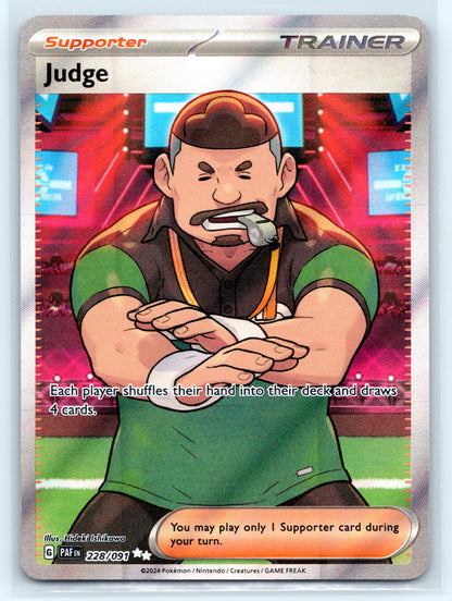 Judge - #228/091 - SV: Paldean Fates