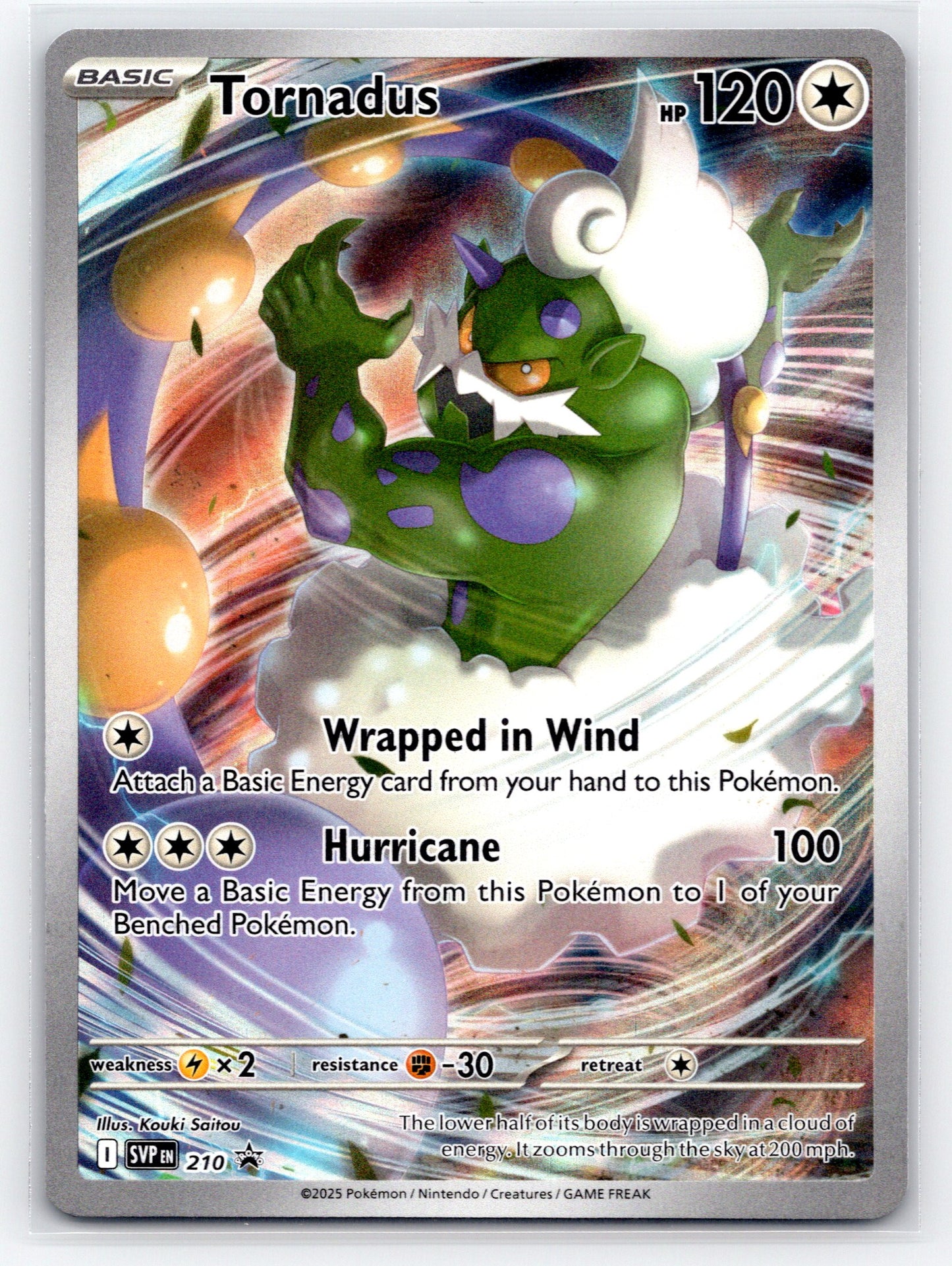 Tornadus - #210 - SV: Scarlet & Violet Promo Cards