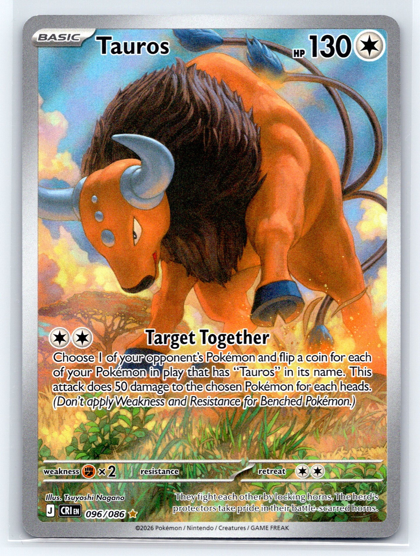 Tauros - #096/086 - ME04: Chaos Rising