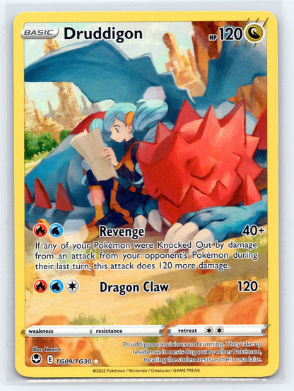 Druddigon - #TG09/TG30 - SWSH12: Silver Tempest Trainer Gallery