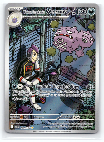 Team Rocket's Weezing - #199/182 - SV10: Destined Rivals