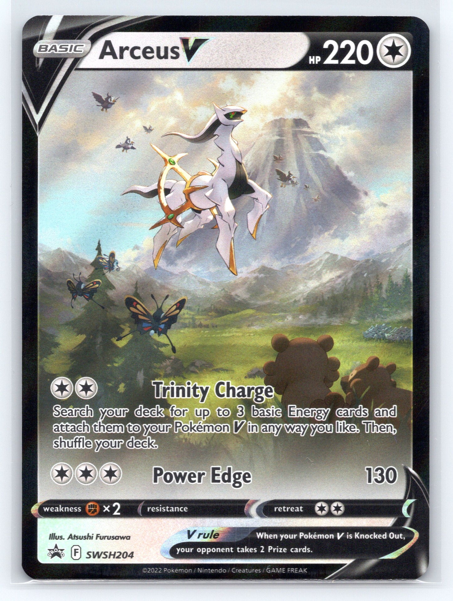 Arceus V - #SWSH204 - SWSH: Sword & Shield Promo Cards
