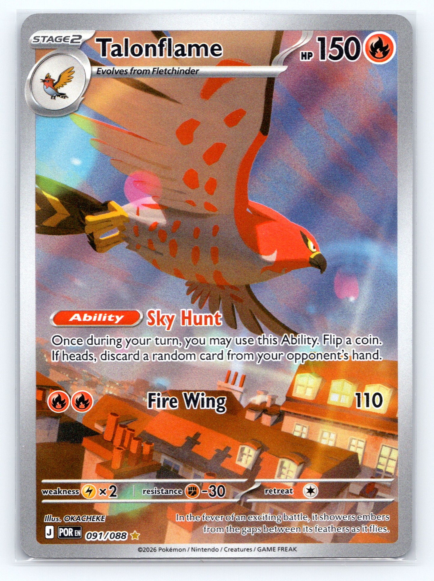 Talonflame - #091/088 - ME03: Perfect Order