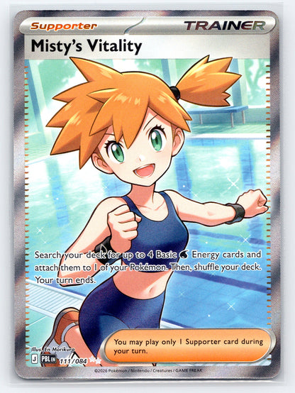 Misty's Vitality - #111/084 - ME05: Pitch Black