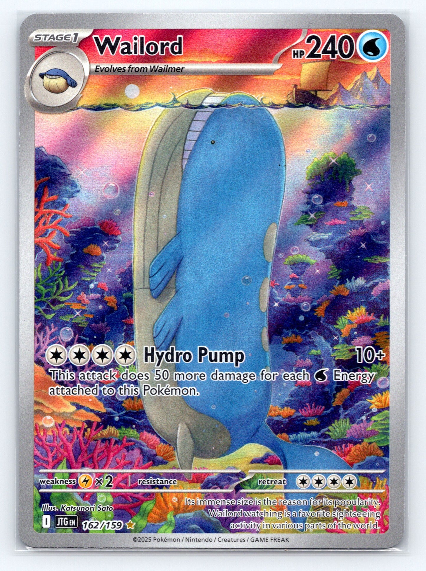 Wailord - #162/159 - SV09: Journey Together