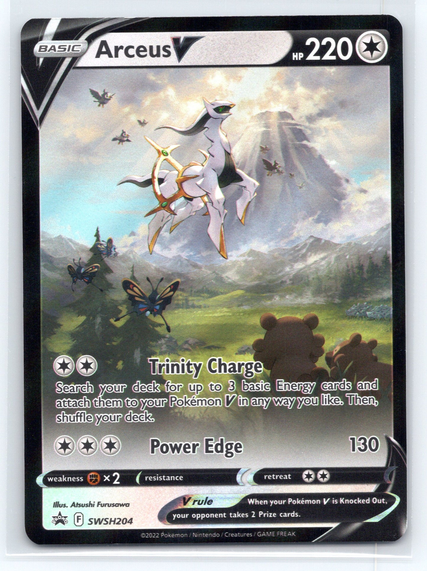 Arceus V - #SWSH204 - SWSH: Sword & Shield Promo Cards