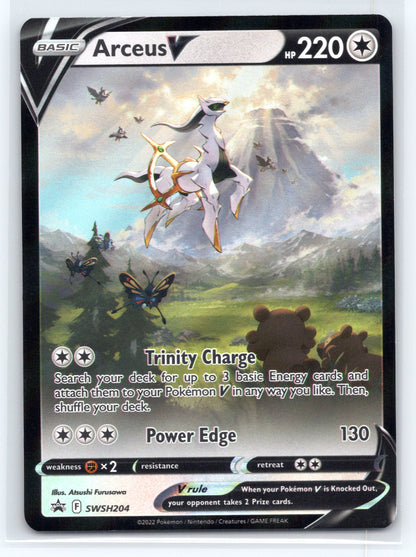 Arceus V - #SWSH204 - SWSH: Sword & Shield Promo Cards