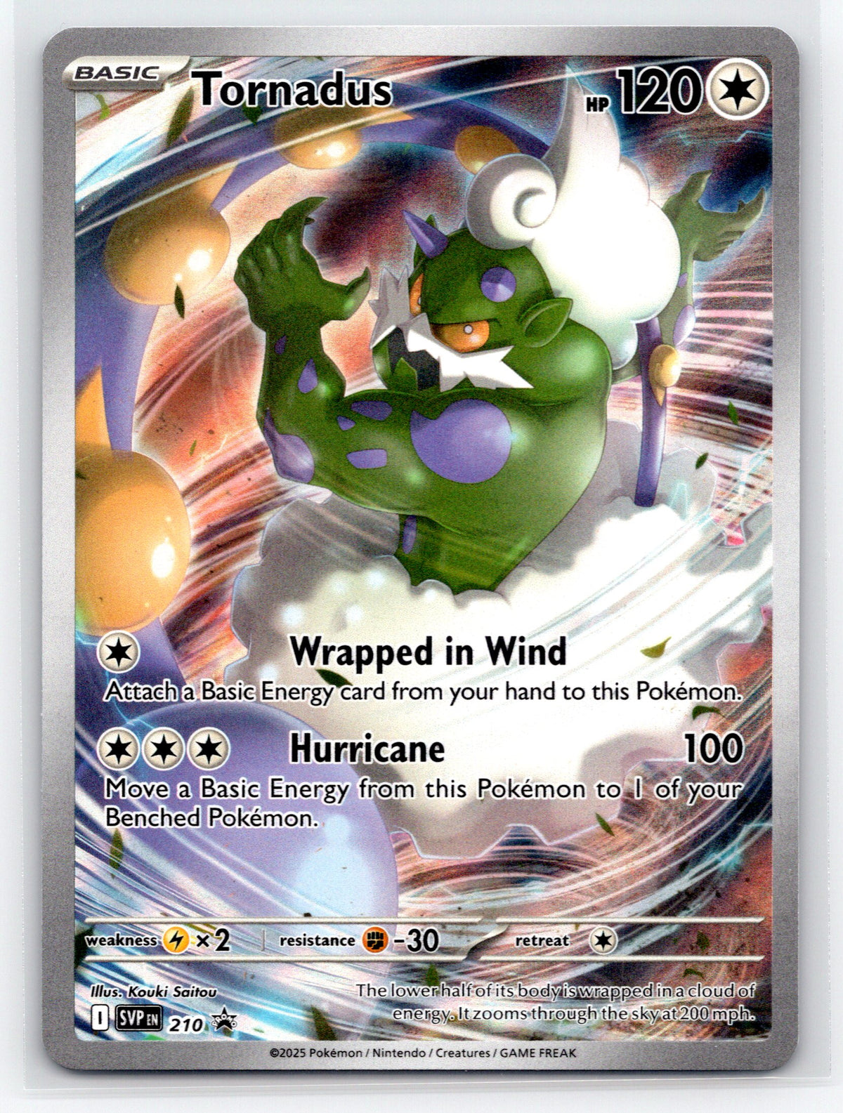 Tornadus - #210 - SV: Scarlet & Violet Promo Cards