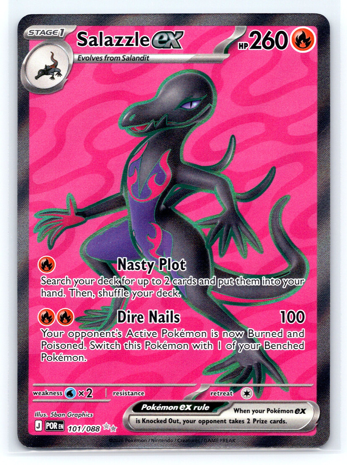 Salazzle ex - #101/088 - ME03: Perfect Order