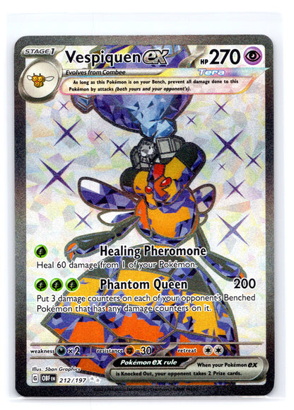 Vespiquen ex - #212/197 - SV03: Obsidian Flames