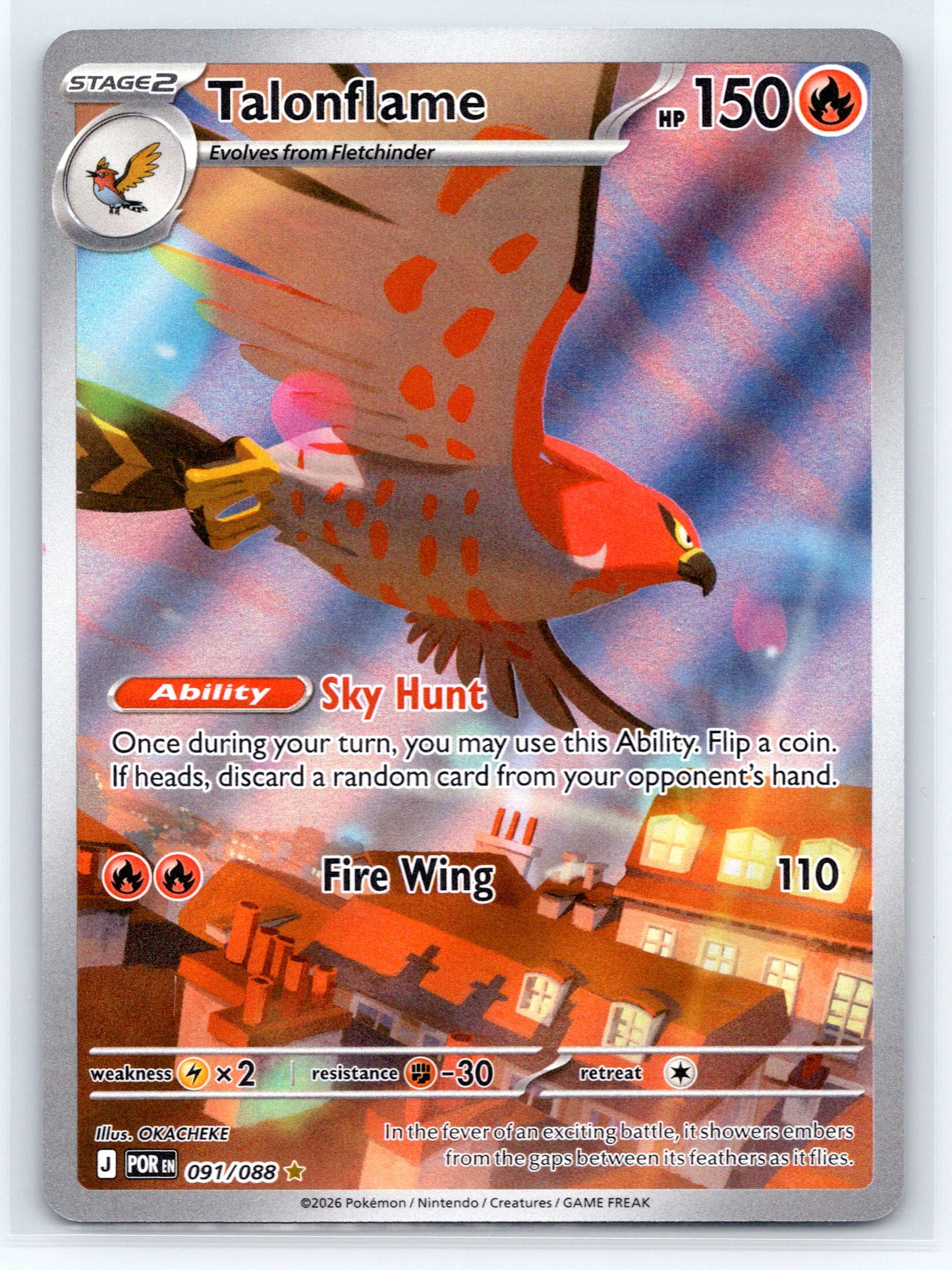 Talonflame - #091/088 - ME03: Perfect Order