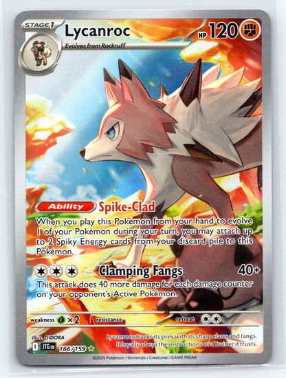 Lycanroc - #166/159 - SV09: Journey Together