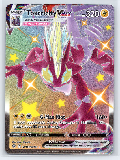 Toxtricity VMAX - #SV113/SV122 - Shining Fates: Shiny Vault