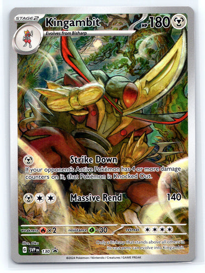Kingambit - #130 - SV: Scarlet & Violet Promo Cards