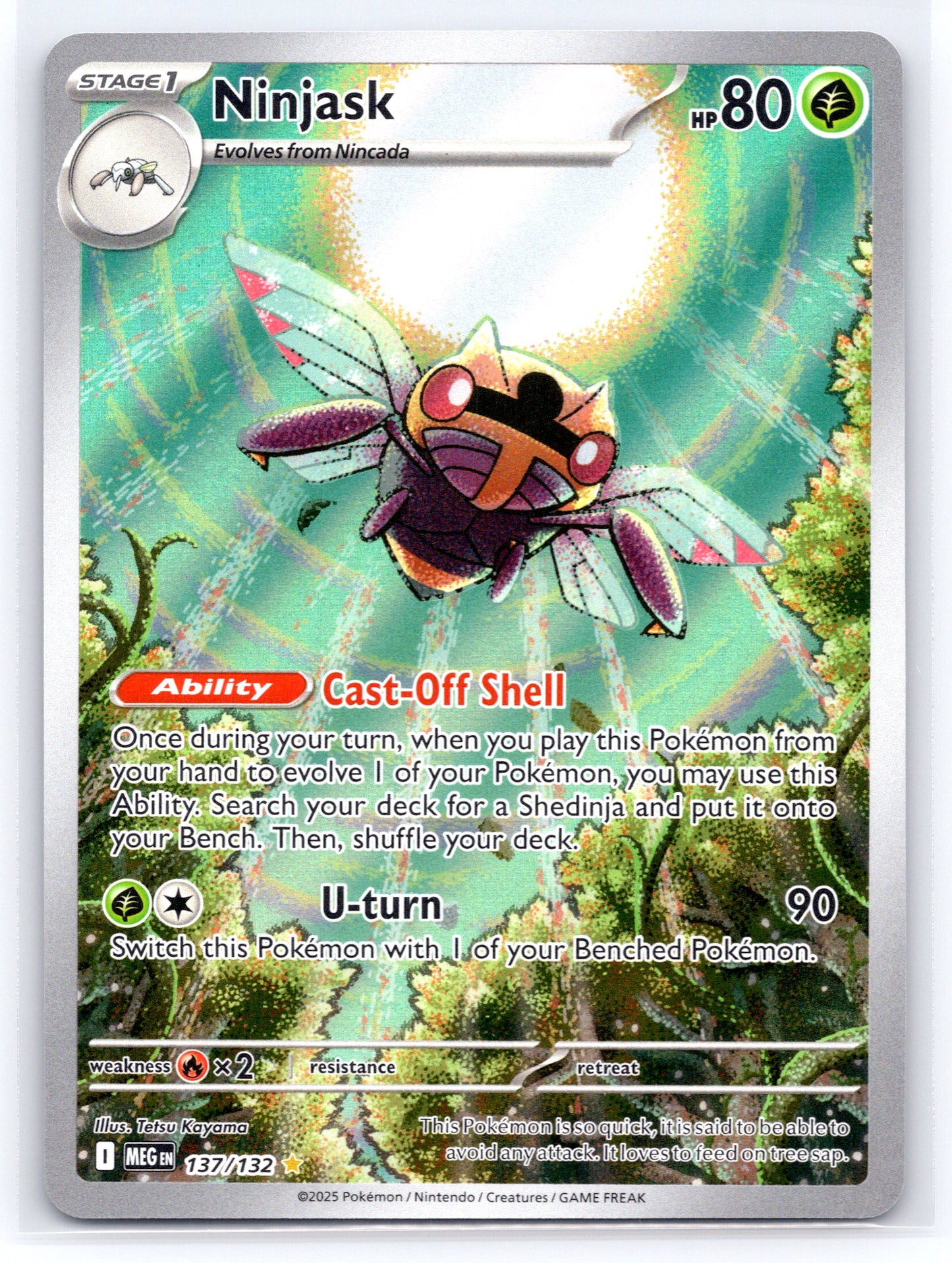 Ninjask - #137/132 - ME01: Mega Evolution