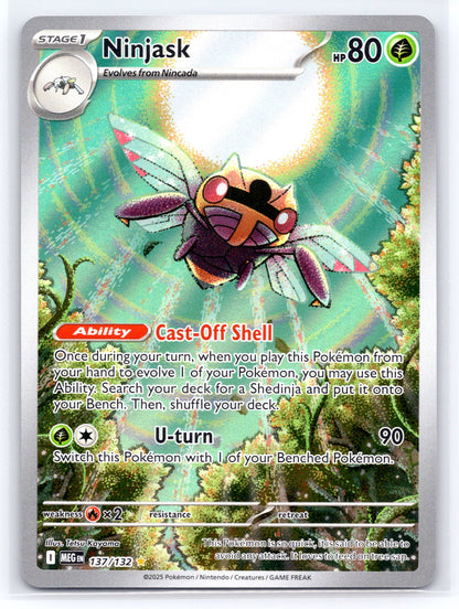 Ninjask - #137/132 - ME01: Mega Evolution
