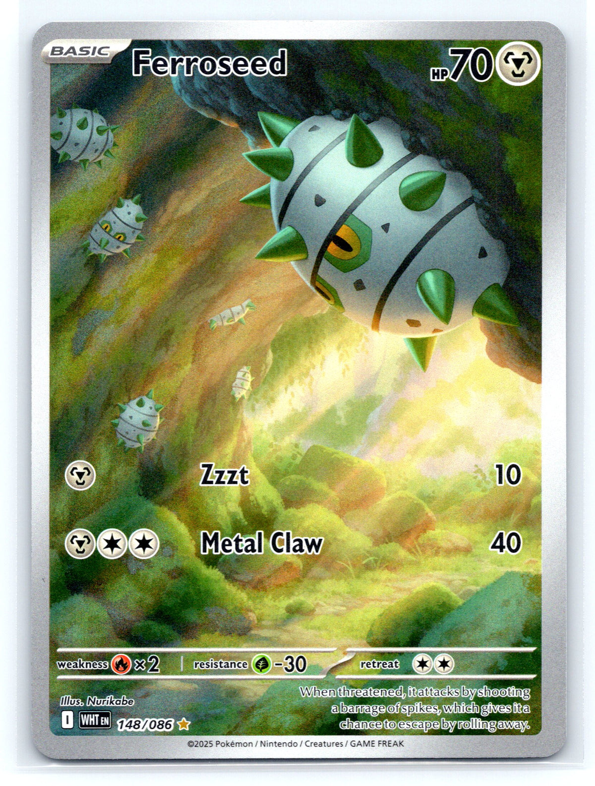 Ferroseed - #148/086 - SV: White Flare