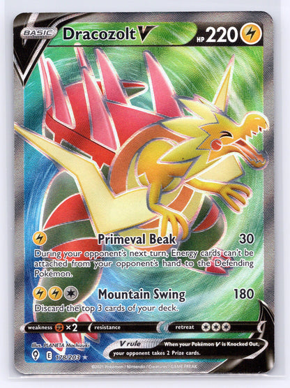 Dracozolt V (Full Art) - #178/203 - SWSH07: Evolving Skies