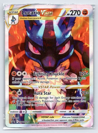 Lucario VSTAR - #SWSH291 - SWSH: Sword & Shield Promo Cards SEALED