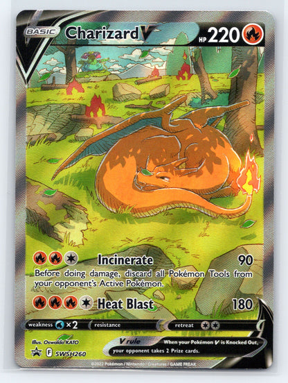 Charizard V - #SWSH260 - SWSH: Sword & Shield Promo Cards