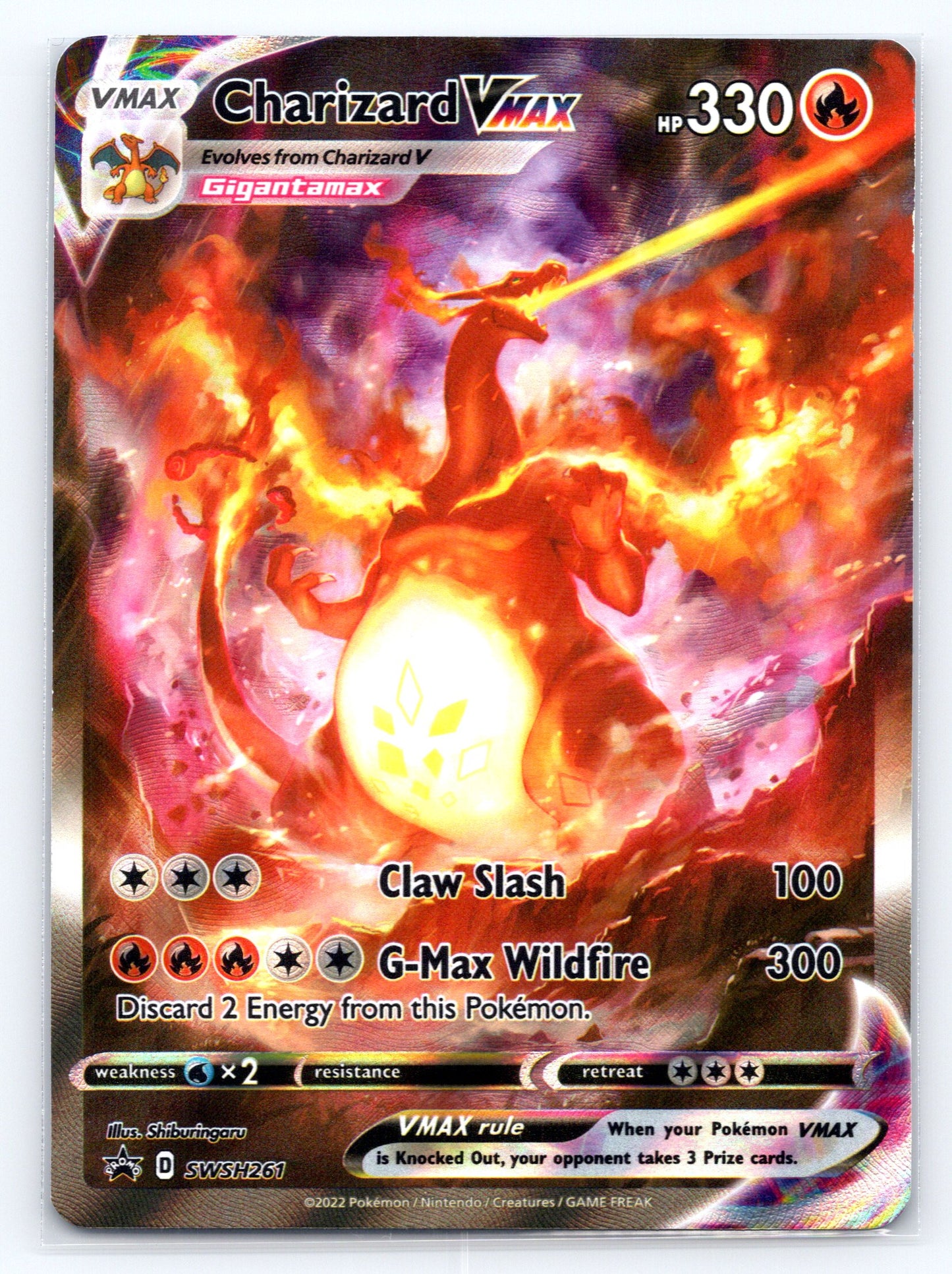Charizard VMAX - #SWSH261 - SWSH: Sword & Shield Promo Cards