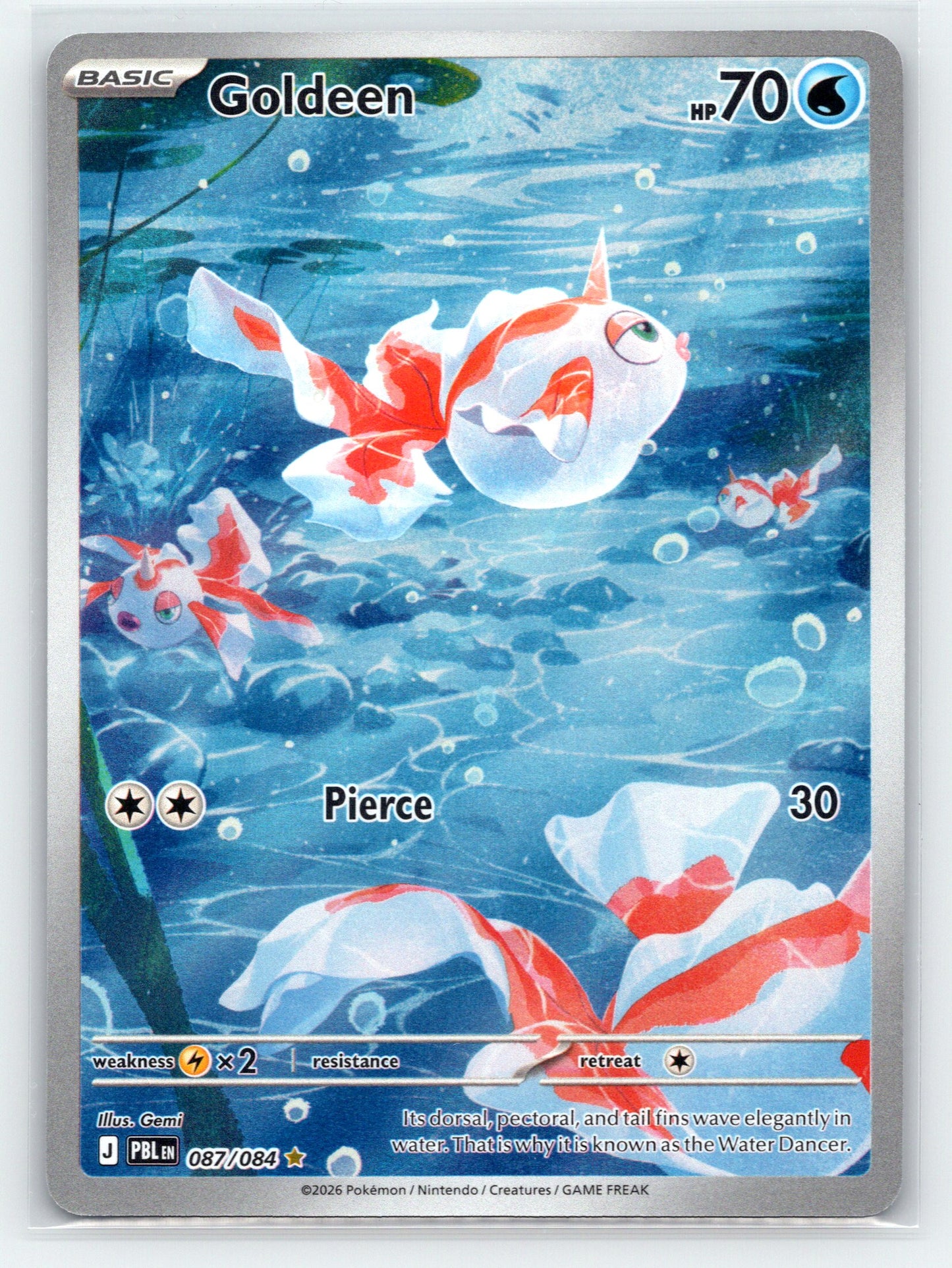 Goldeen - #087/084 - ME05: Pitch Black