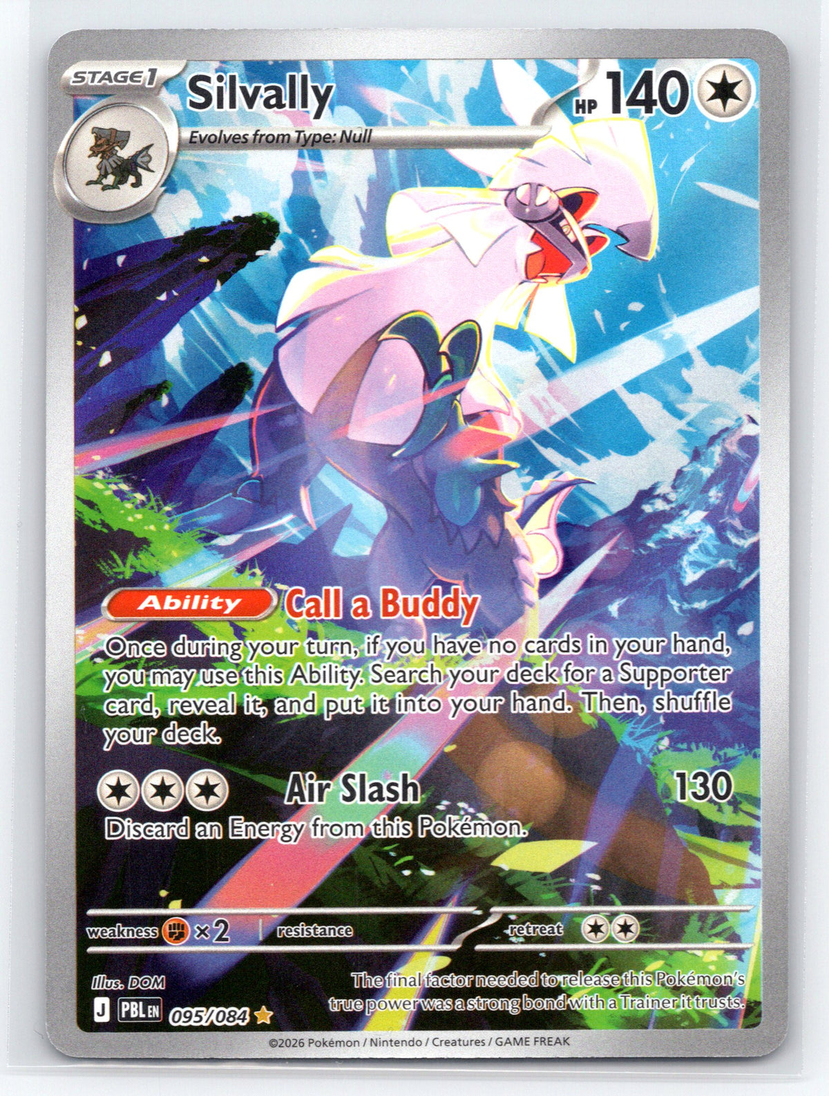 Silvally - #095/084 - ME05: Pitch Black