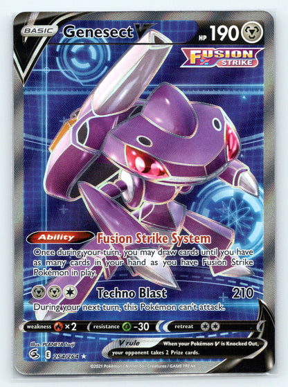 Genesect V (Full Art) - #254/264 - SWSH08: Fusion Strike