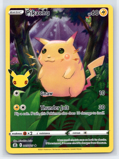 Pikachu - #005/025 - Celebrations