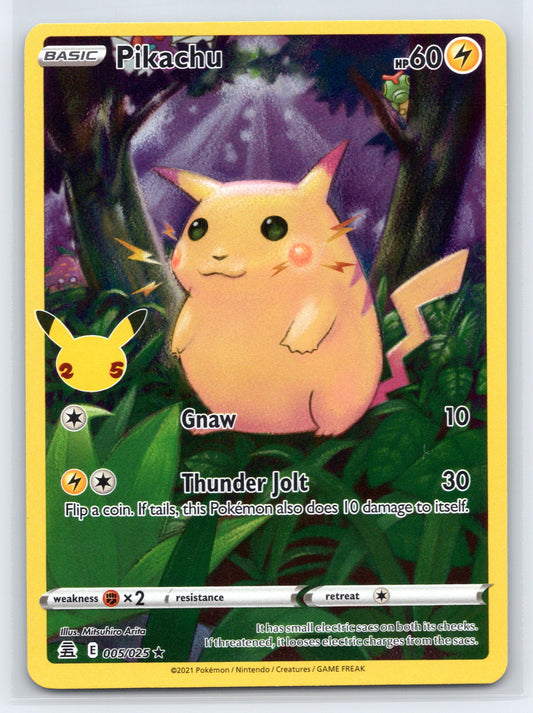 Pikachu - #005/025 - Celebrations