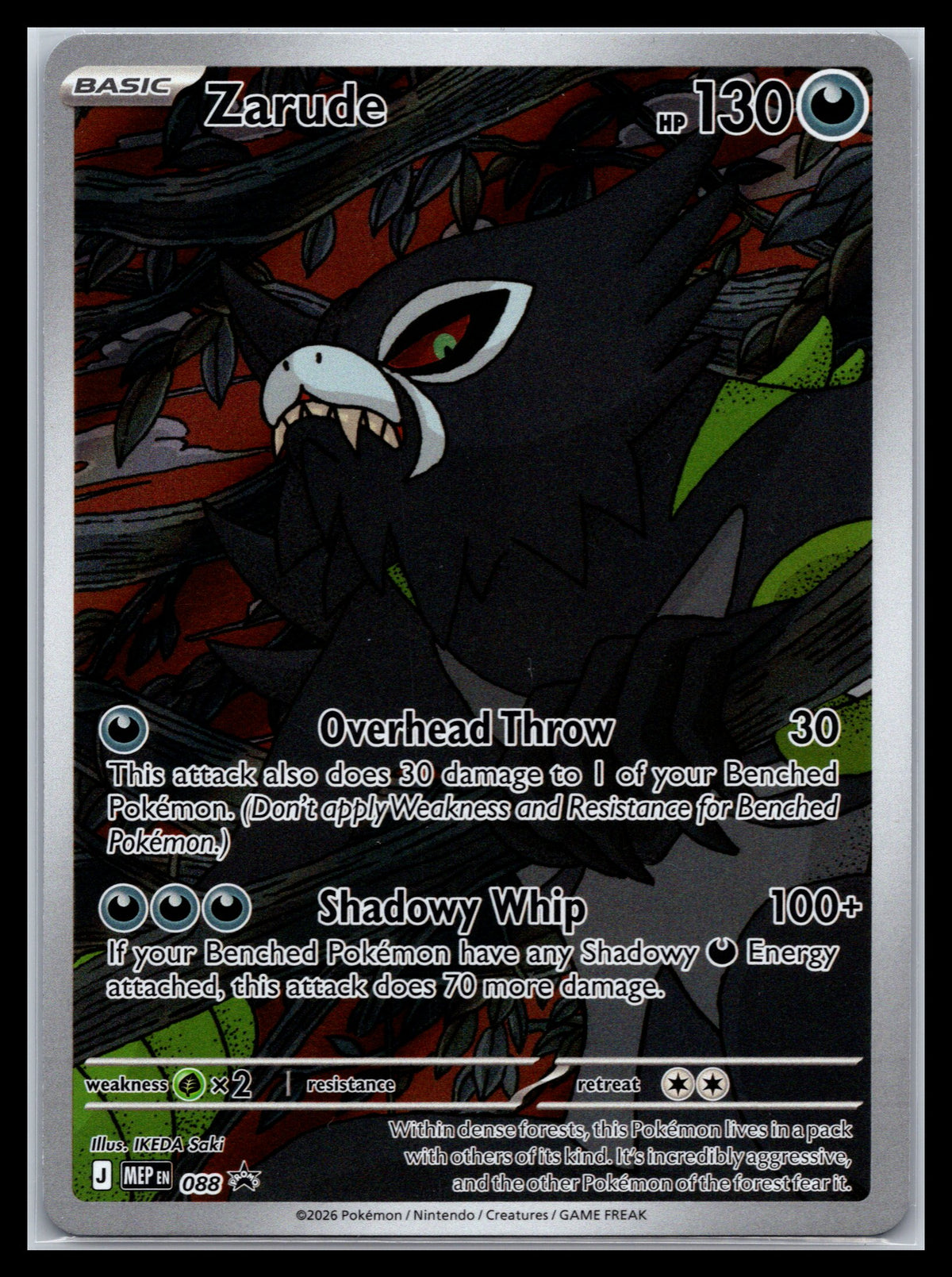 Zarude - #088 - ME: Mega Evolution Promo