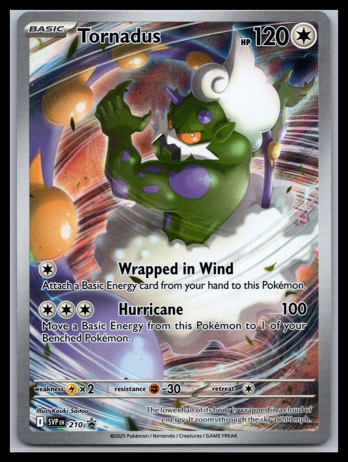 Tornadus - #210 - SV: Scarlet & Violet Promo Cards