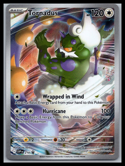 Tornadus - #210 - SV: Scarlet & Violet Promo Cards
