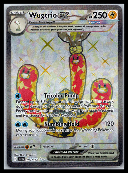 Wugtrio ex - #190/162 - SV05: Temporal Forces