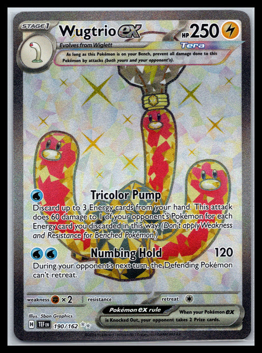 Wugtrio ex - #190/162 - SV05: Temporal Forces