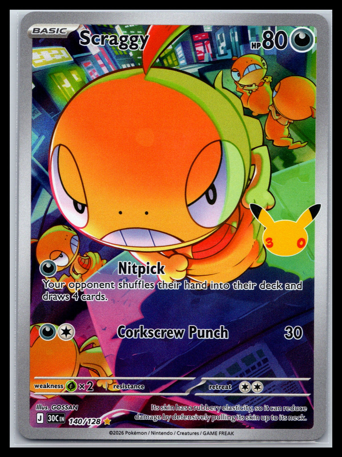 Scraggy - #140/128 - ME: 30th Celebration