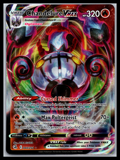 Chandelure VMAX - #040/264 - SWSH08: Fusion Strike