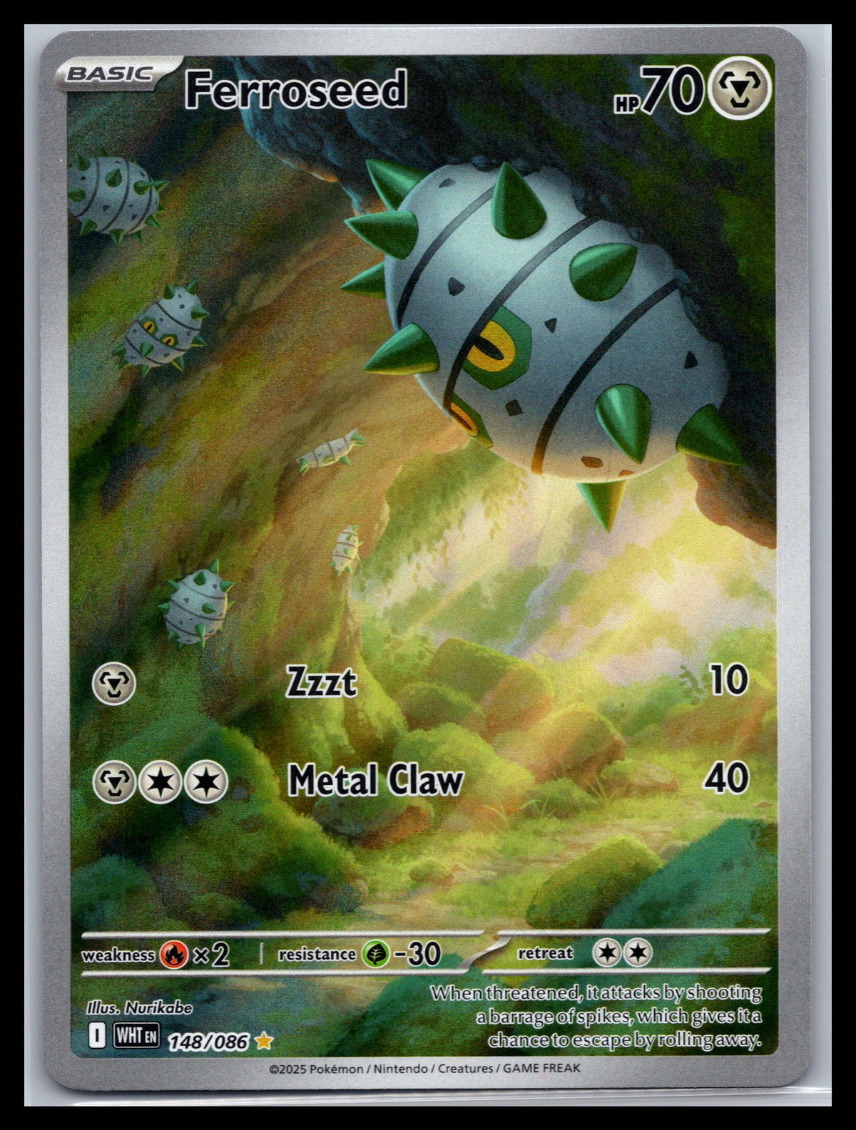 Ferroseed - #148/086 - SV: White Flare