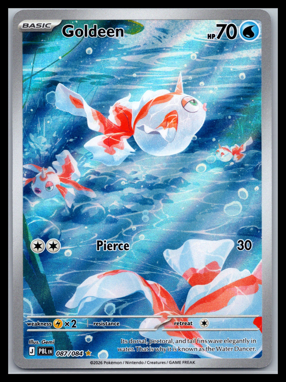 Goldeen - #087/084 - ME05: Pitch Black