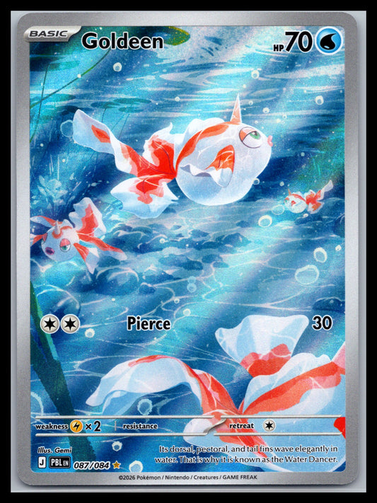 Goldeen - #087/084 - ME05: Pitch Black