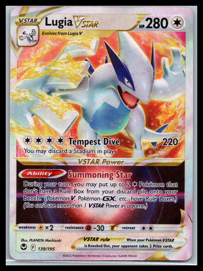 Lugia VSTAR - #139/195 - SWSH12: Silver Tempest