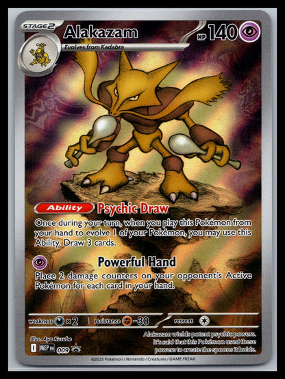Alakazam - #009 - ME: Mega Evolution Promo